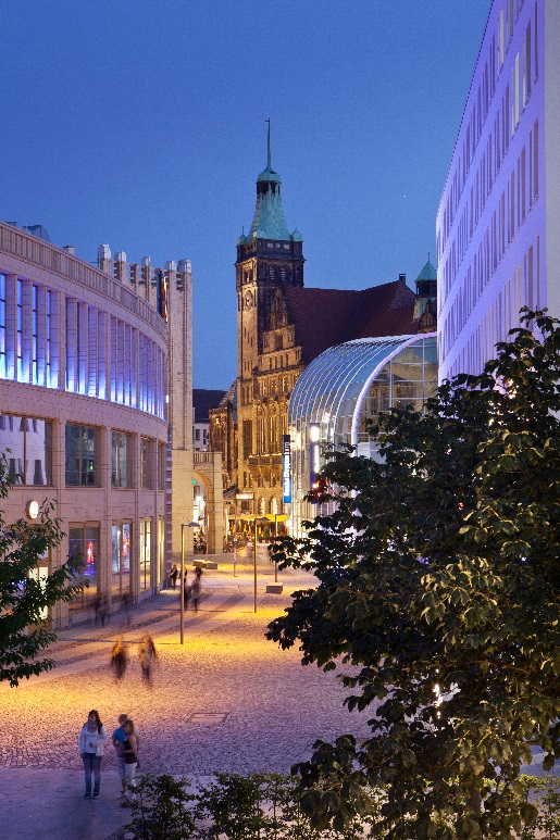 Bild altes Rathaus Chemnitz